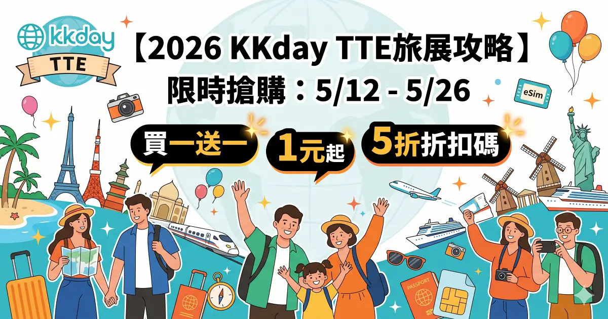 2026 KKday TTE旅展